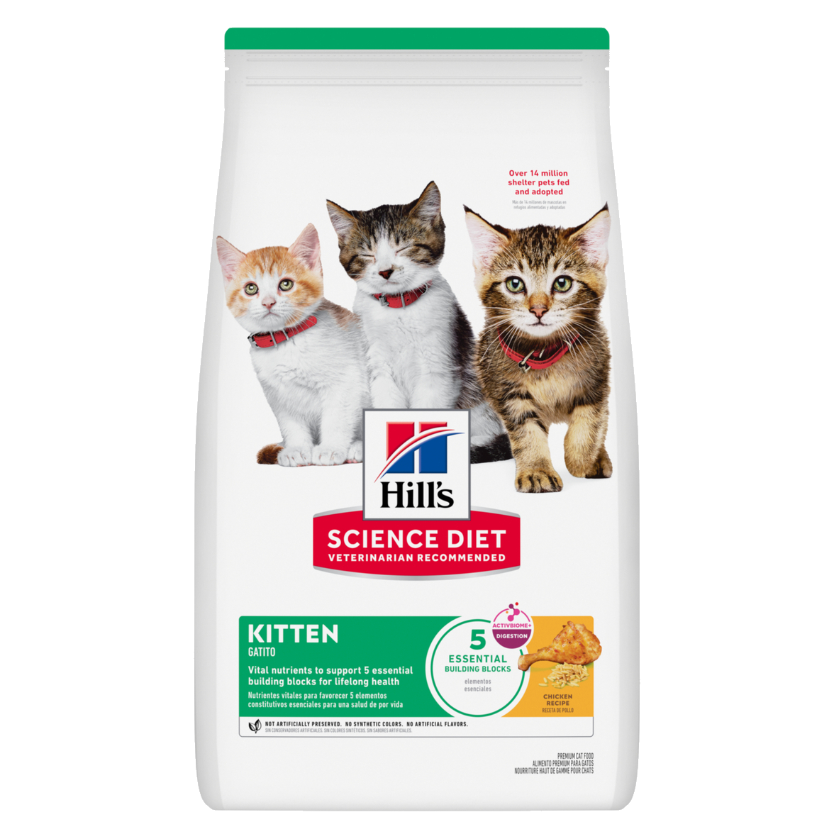 Hill's Science Diet Feline Kitten Chicken Recipe 3.5lbs