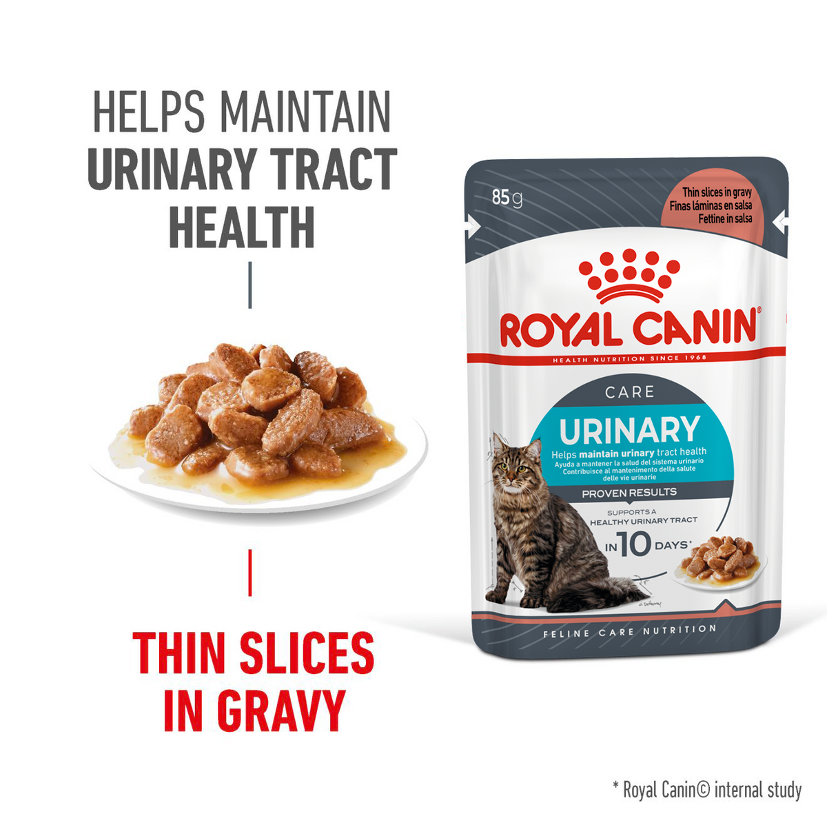 Royal Canin Feline Pouch Urinary Care Gravy [85g x 12]