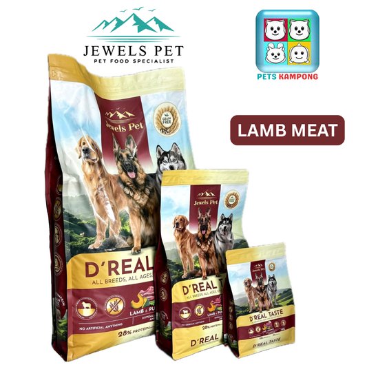 Jewels Pet D'Real Taste Dog Lamb Meat