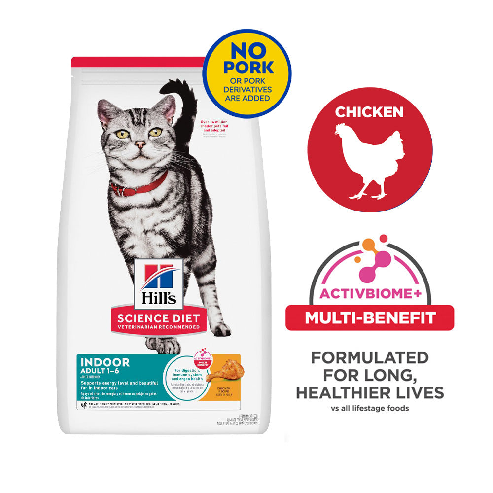Hill's Science Diet Feline Adult Indoor 3.5lbs