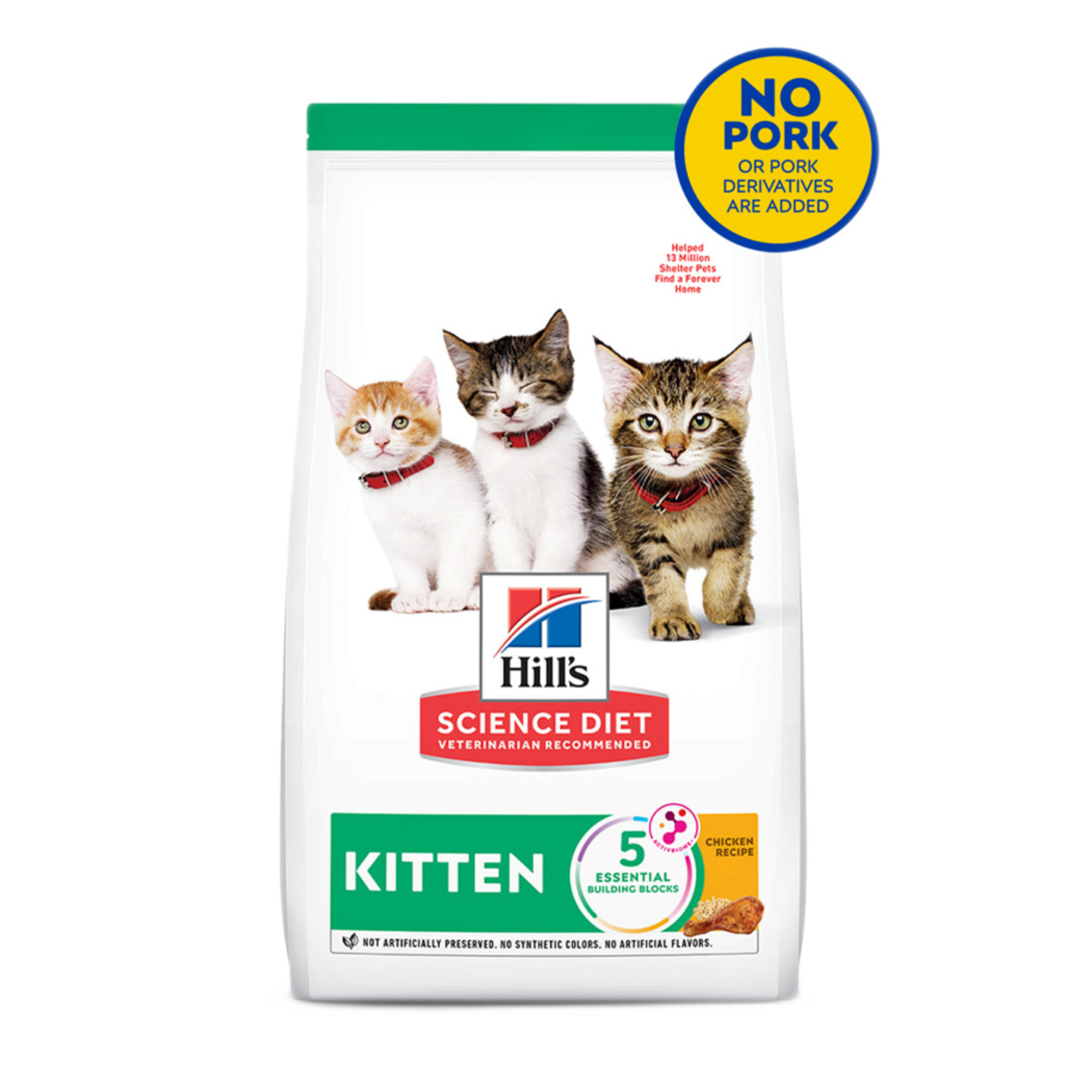 Hill's Science Diet Feline Kitten Chicken Recipe 3.5lbs