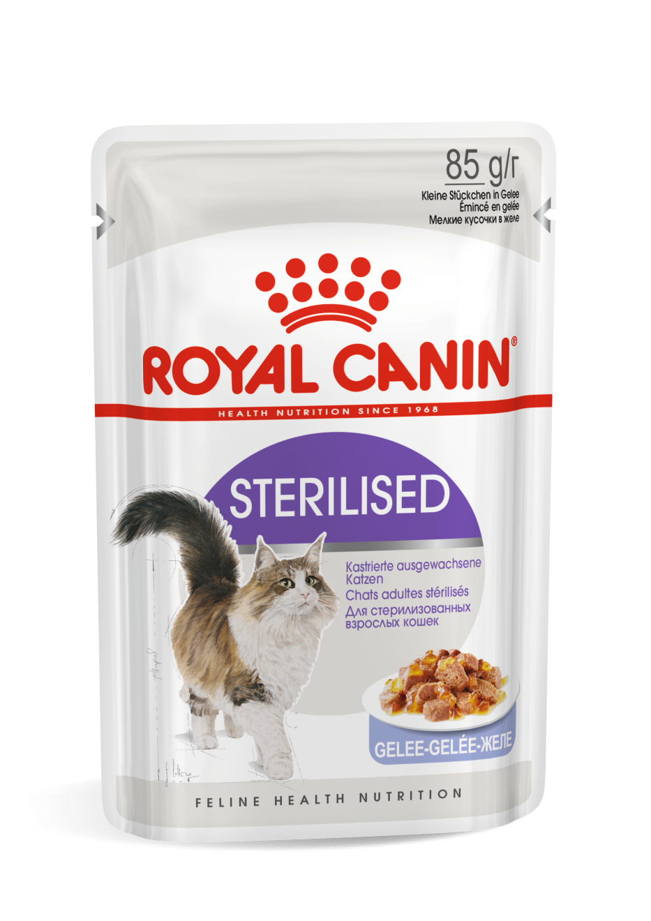 Royal Canin Feline Pouch Sterilised In Jelly [85g x 12]