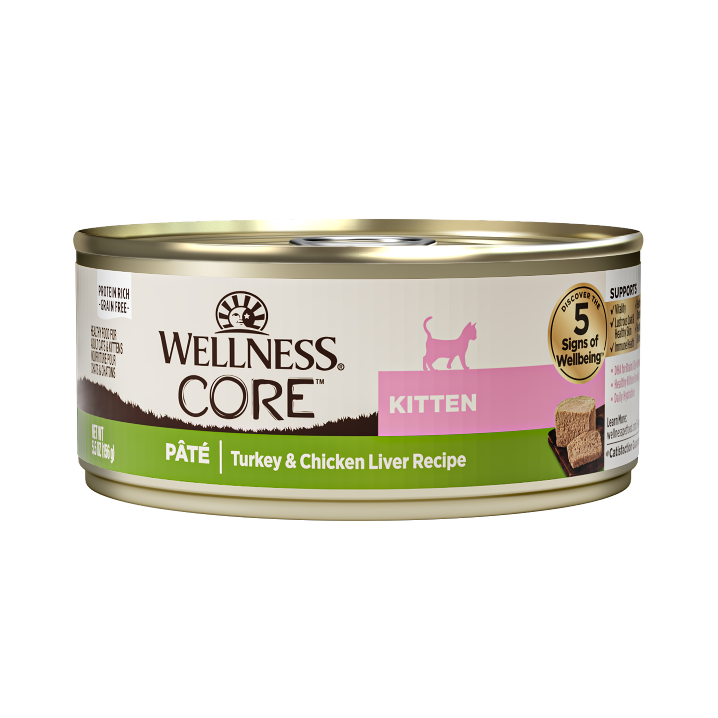 Wellness Cat Canned CORE® Pâté Kitten 5.5oz
