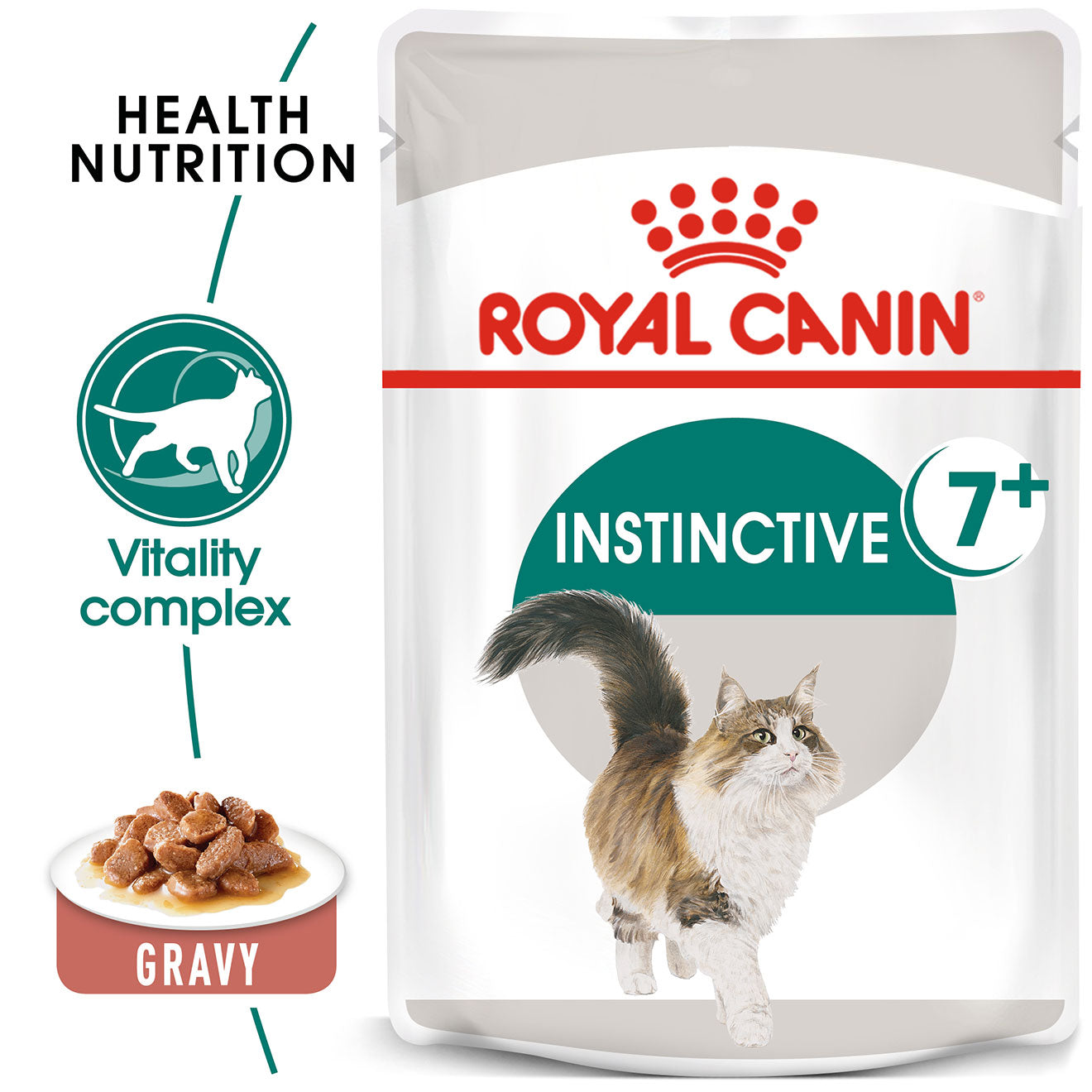 Royal Canin - Feline Pouch Instinctive +7 In [85g x 12]