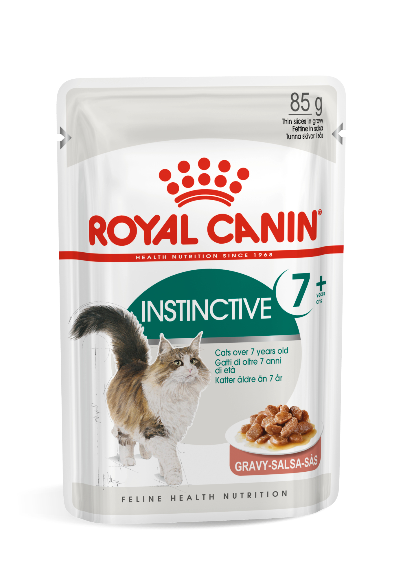Royal Canin - Feline Pouch Instinctive +7 In [85g x 12]