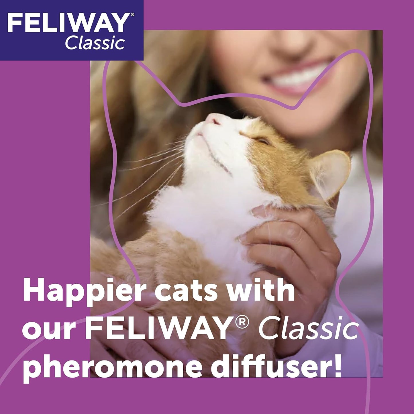 Feliway Classic Plug In Diffuser Starter Kit 48 ml