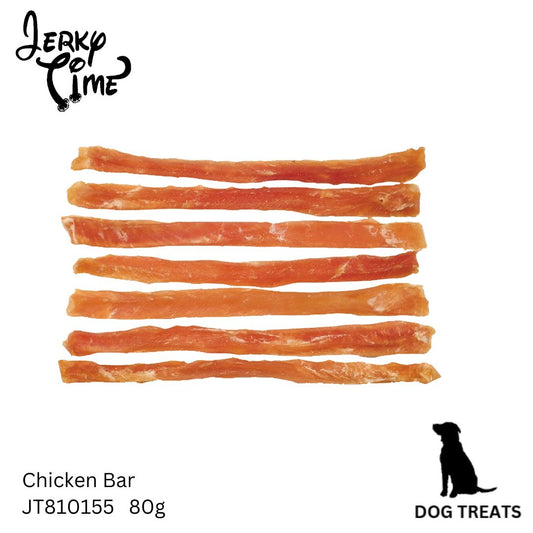 Jerky Time Dry Chicken Jerky Bar for Dogs 80g (JT810155)