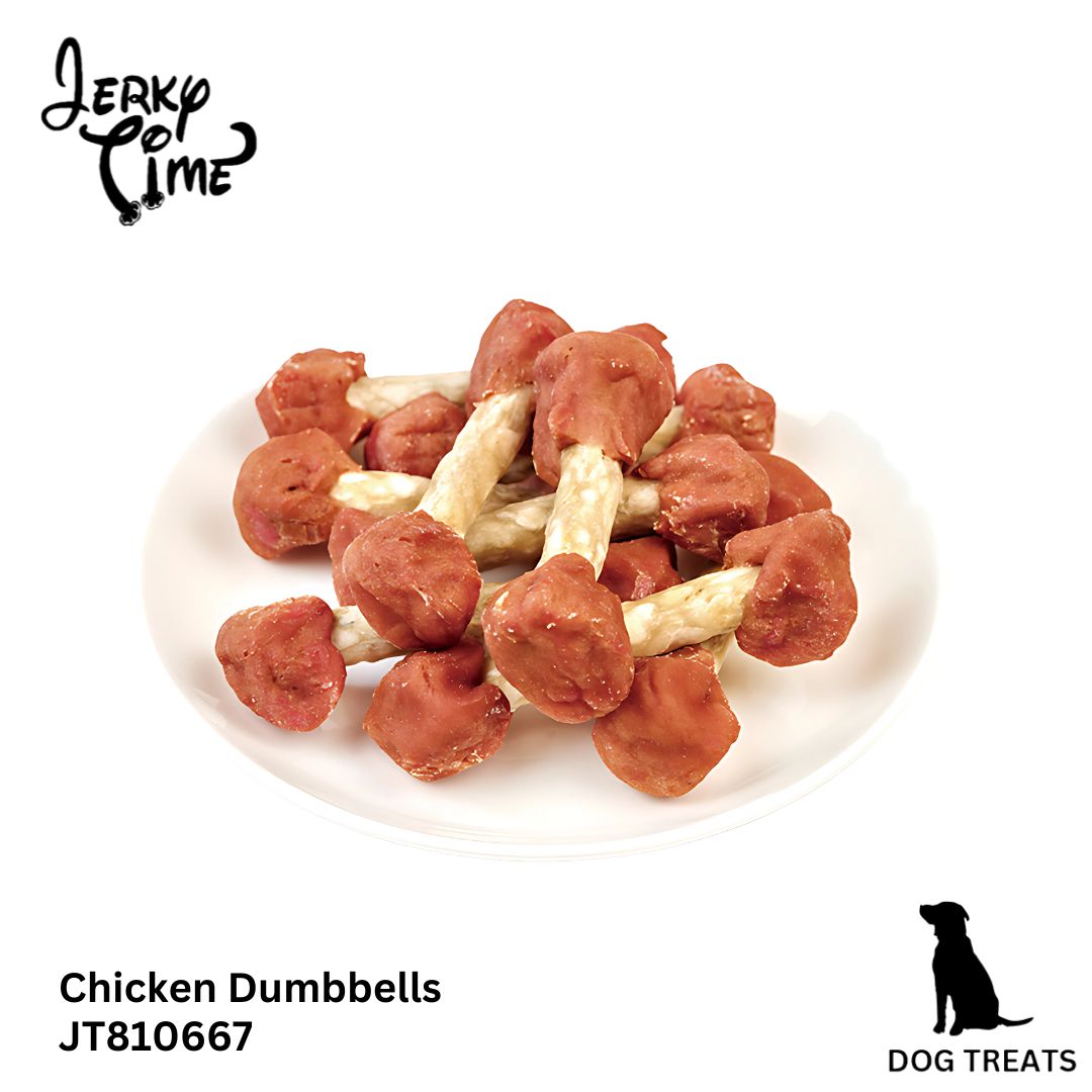 Jerky Time Chicken Dumbbells for Dogs 80g (JT810667)
