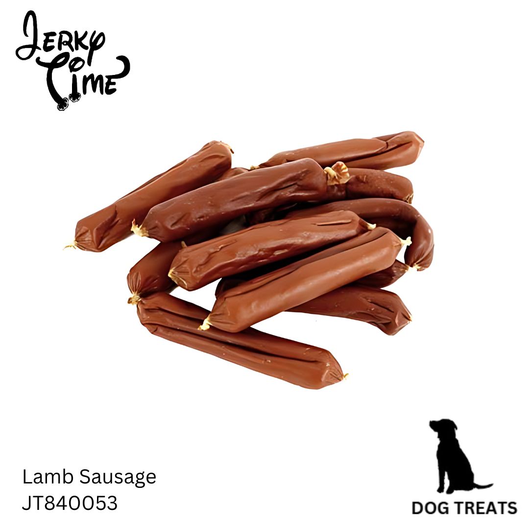 Jerky Time Dry Lamb Sausage for Dogs 80g (JT840053)
