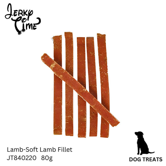 Jerky Time Soft Lamb Fillet for Dogs 80g (JT840220)