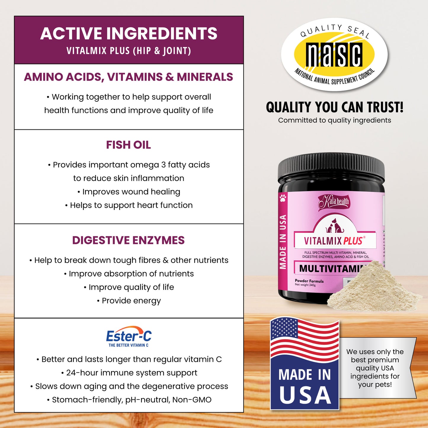Kala Health Vitalmix Plus 240g