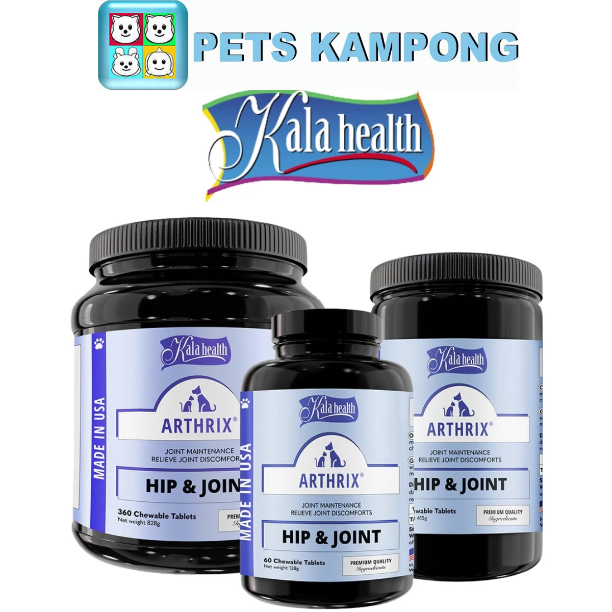 Kala Health Arthrix 3 Sizes – Pets Kampong SG