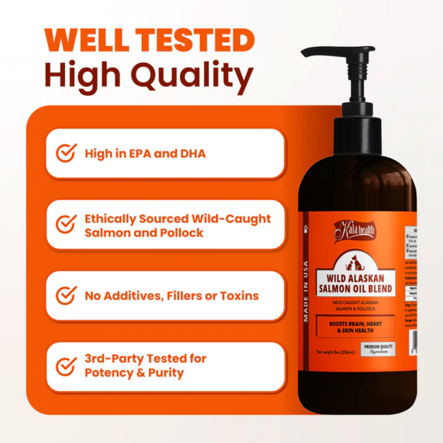 Kala Health Wild Alaskan Salmon Blend Oil