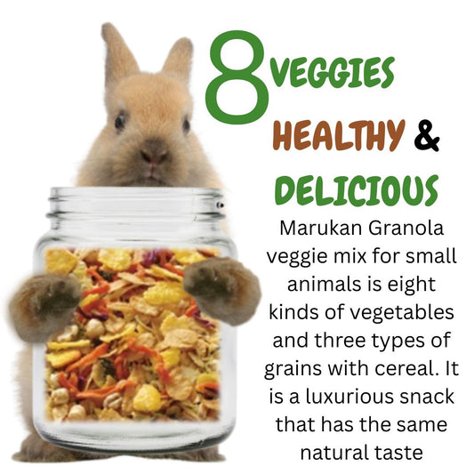 Marukan Granola Veggie Mix for Small Animals 180g (ML06)