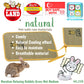 Marukan Relaxing Rabbits Grass Mat Medium (ML238)