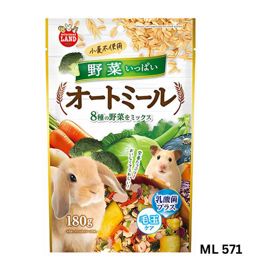 Marukan Oatmeal with Vegetable for Small Animals 180g (ML571)