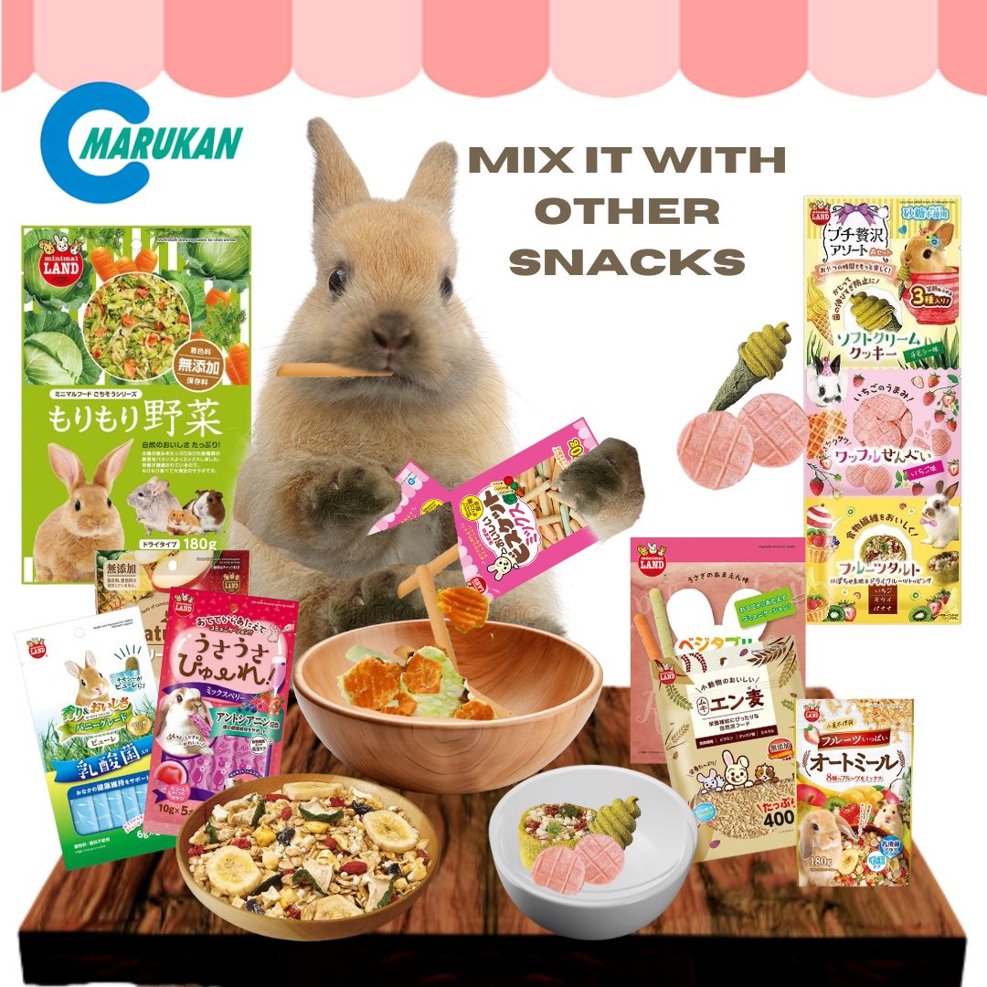 Marukan Wild Vegetable Mix for Small Animals 180g