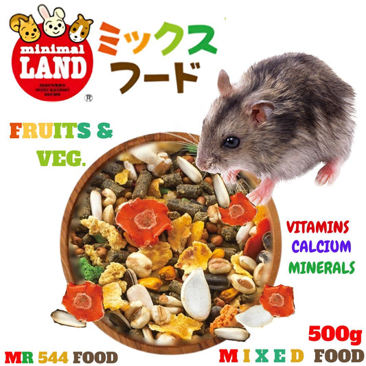 MR544 Marukan Hamster Main Food Mixed (Fruits & Veg) 500g