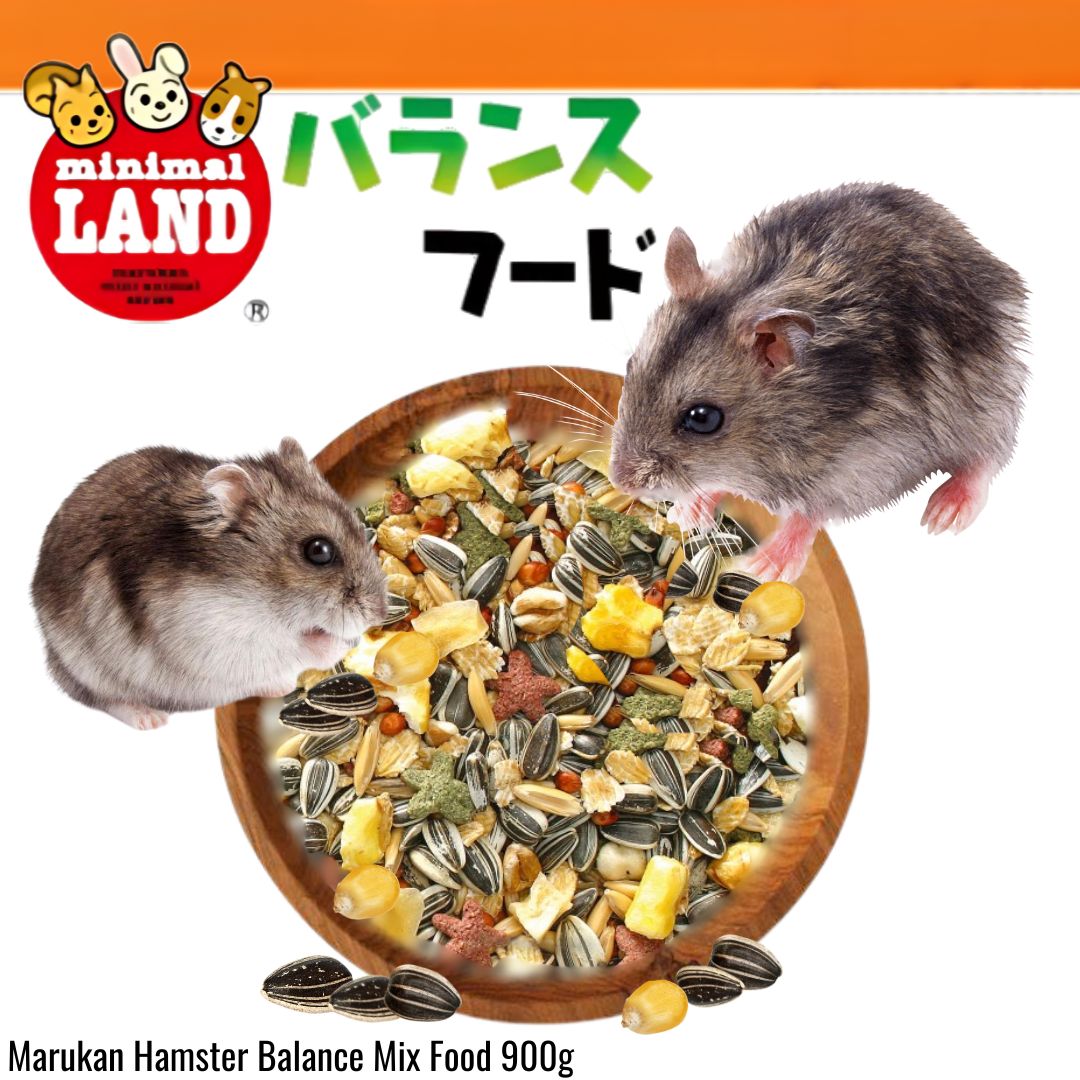 Marukan Hamster Balance Mix Food 900g [MR595]