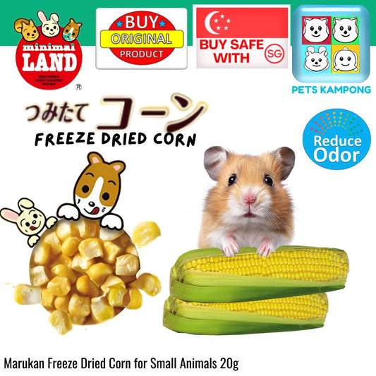 Marukan Freeze Dried Corn for Small Animals 20g (MR825)