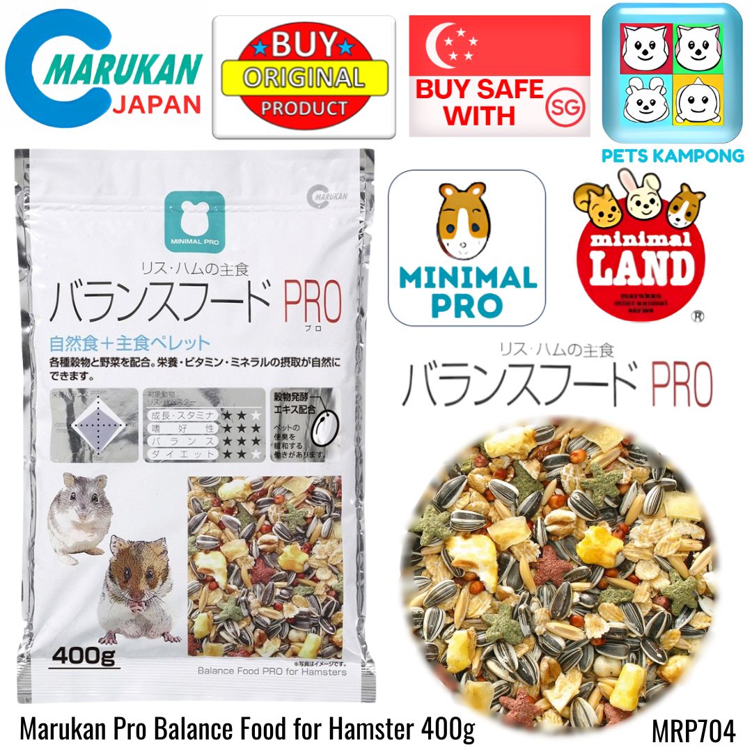 Marukan Pro Balance Food for Hamster 400g (MRP704)
