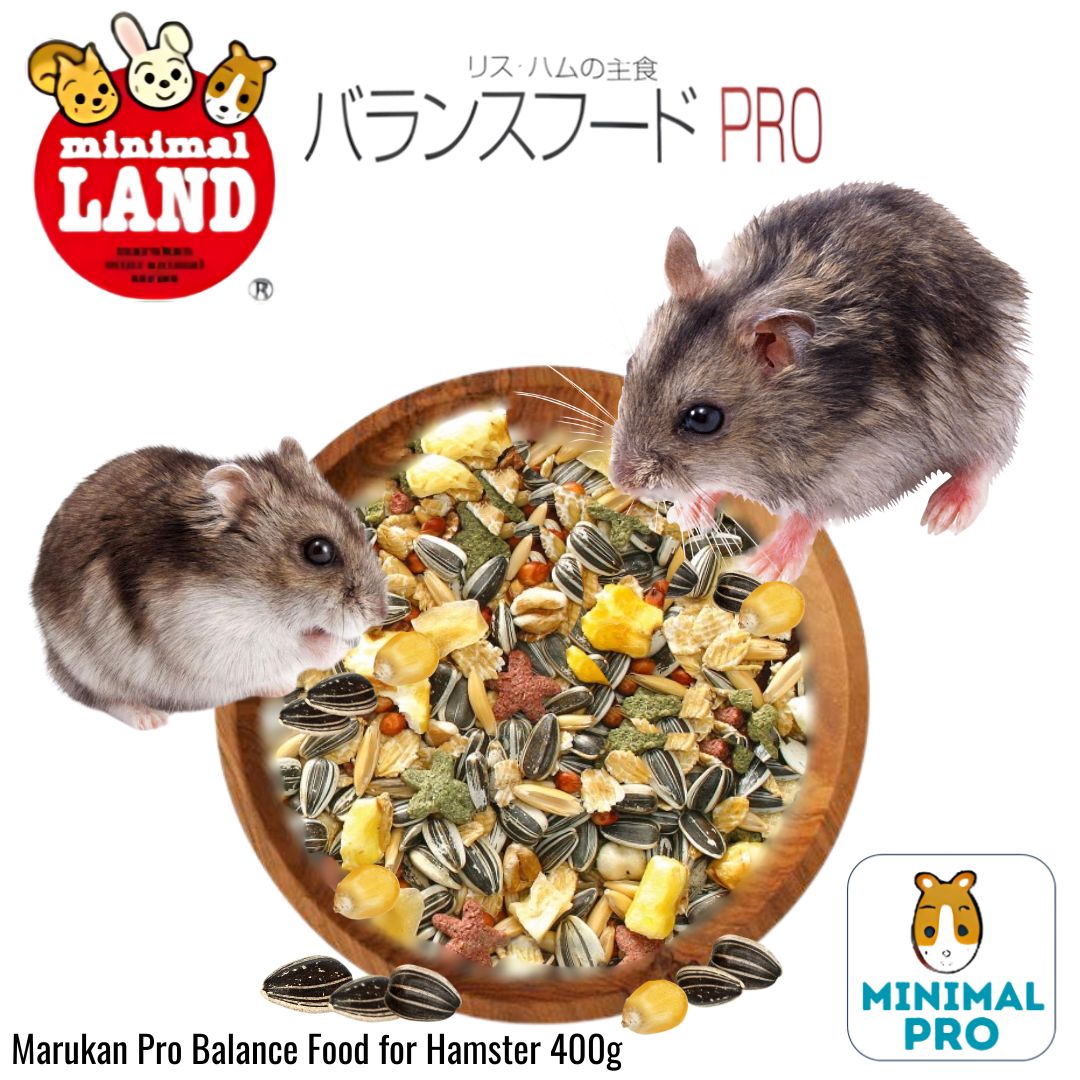 Marukan Pro Balance Food for Hamster 400g (MRP704)