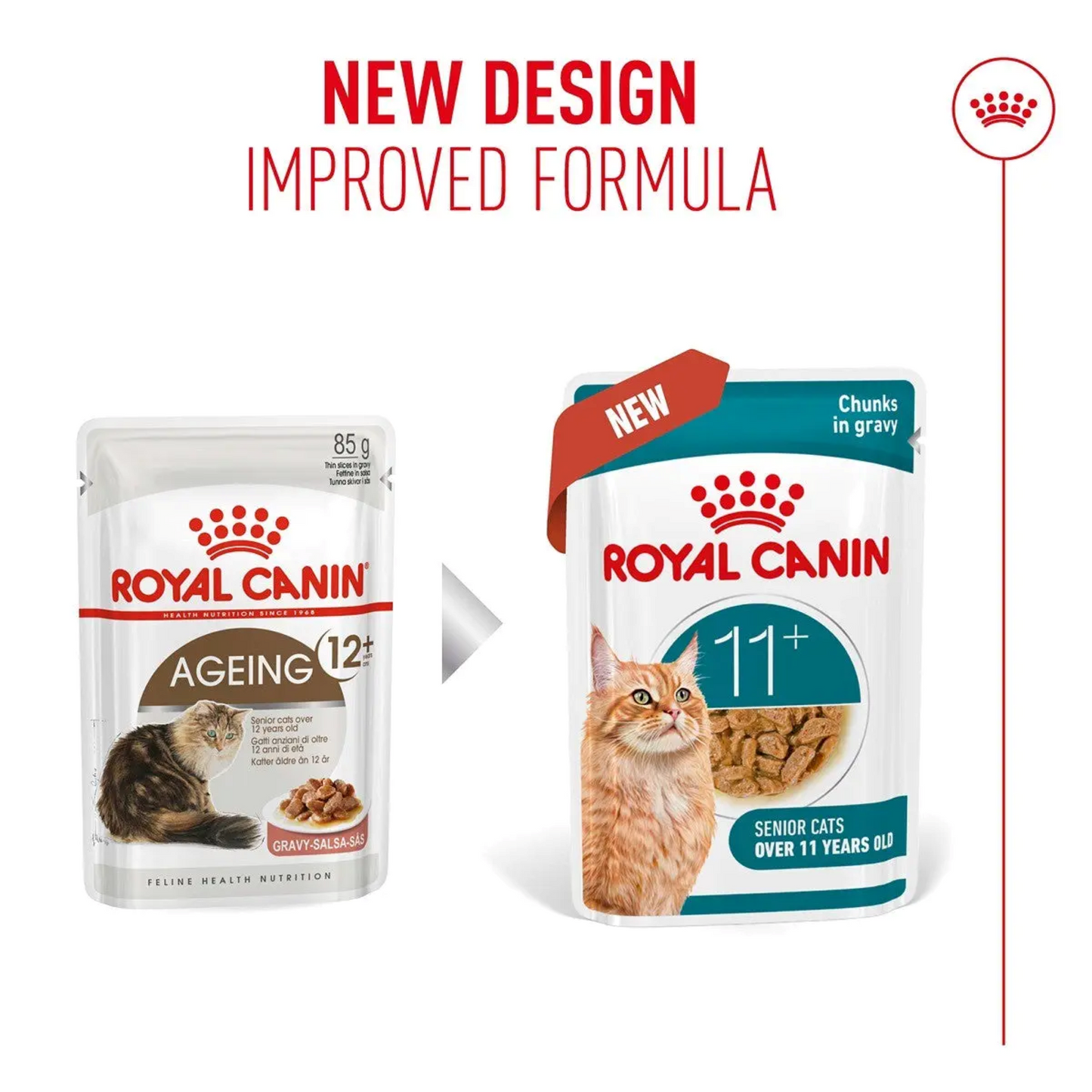 Royal Canin Feline Pouch Ageing +11 In [85g x 12]