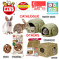 Marukan Natural Straw House for Rabbits (MR409)