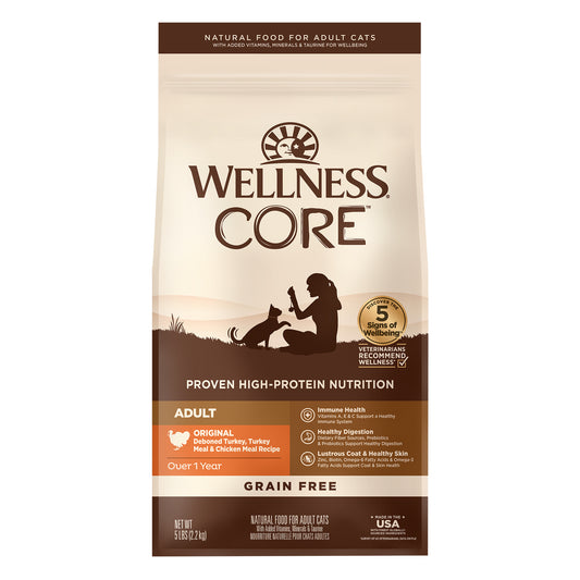 Wellness Cat Core Grain Free Original 5lbs & 11lbs