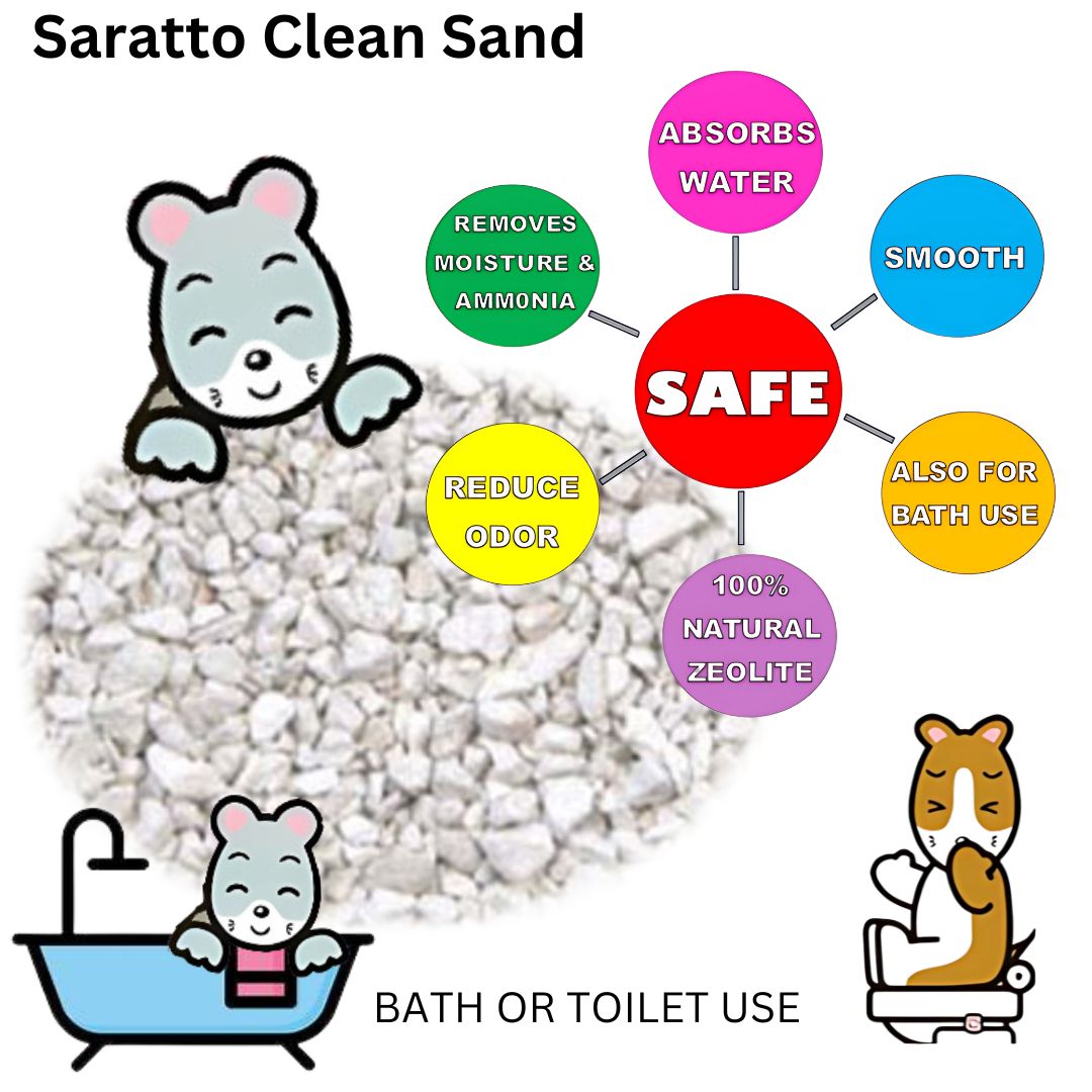 Wild Hamster Natural Toilet Sand 1kg [P03]
