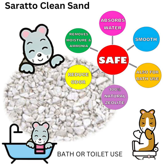 Wild Hamster Natural Toilet Sand 1kg [P03]