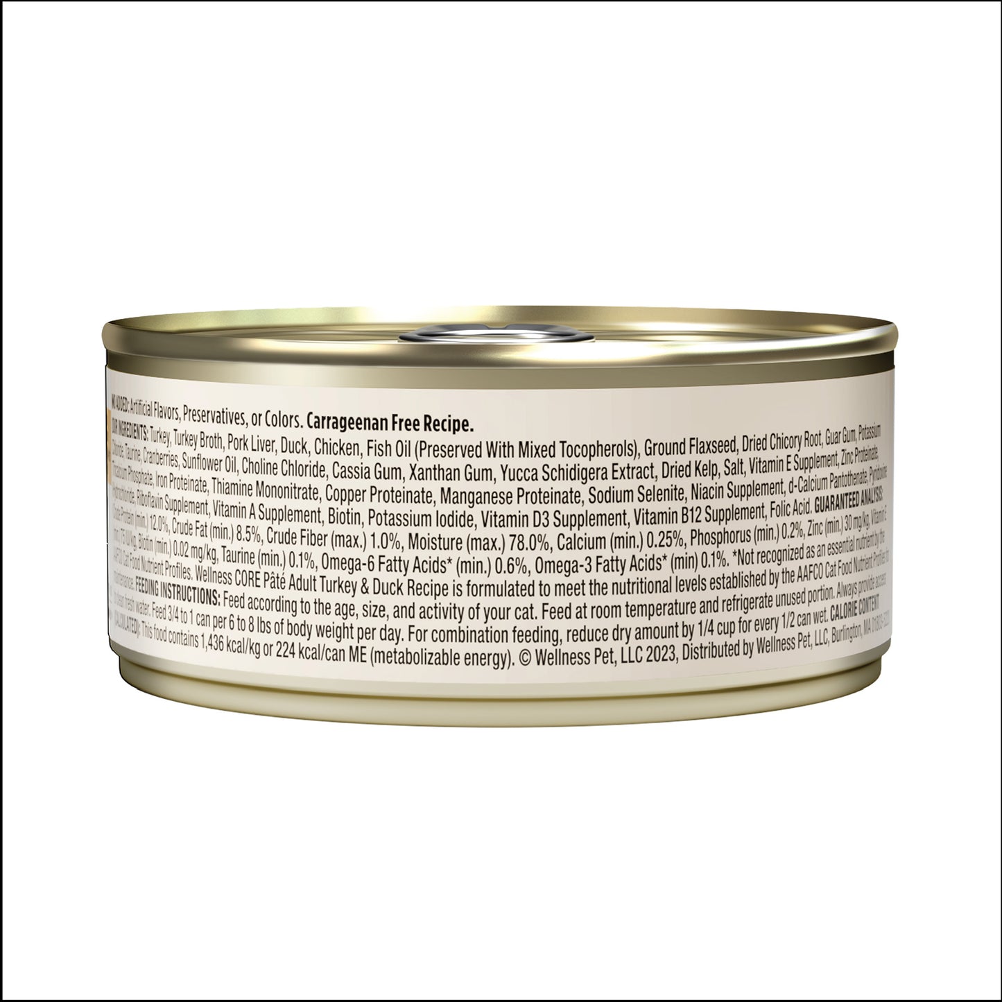 Wellness Cat Canned CORE® Pâté Turkey & Duck 5.5oz
