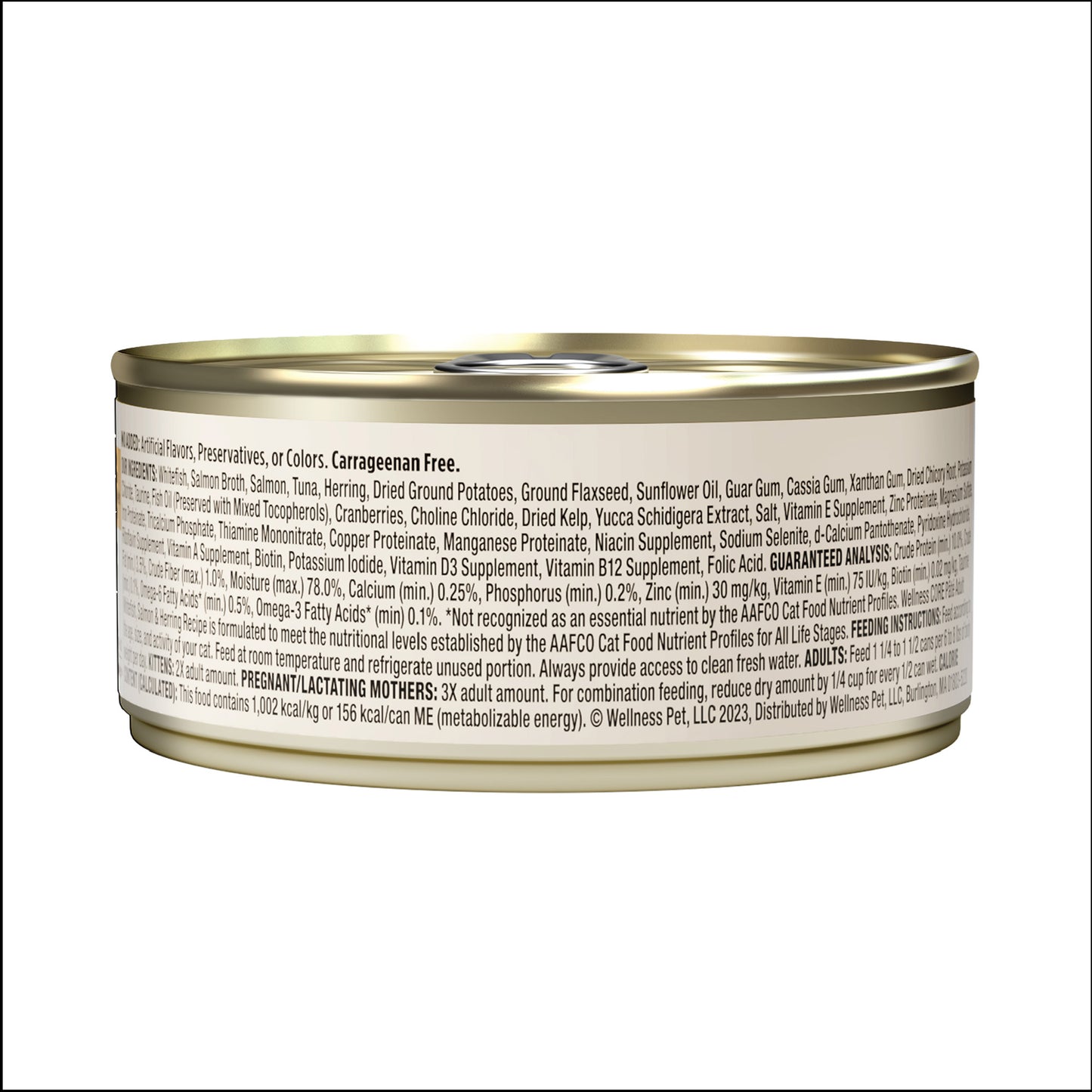 Wellness Cat Canned CORE® Pâté Whitefish, Salmon & Herring 5.5oz