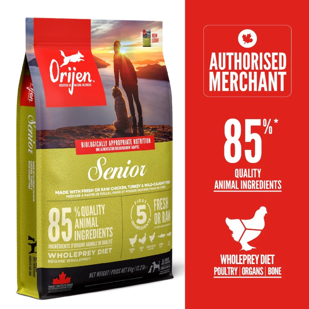 Orijen Dog Senior 6kg (Buy 2> extra 5% off)