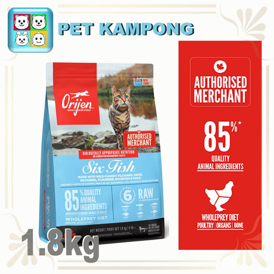 Orijen Cat Six Fish 1.8kg (Buy 2> extra 5% off)