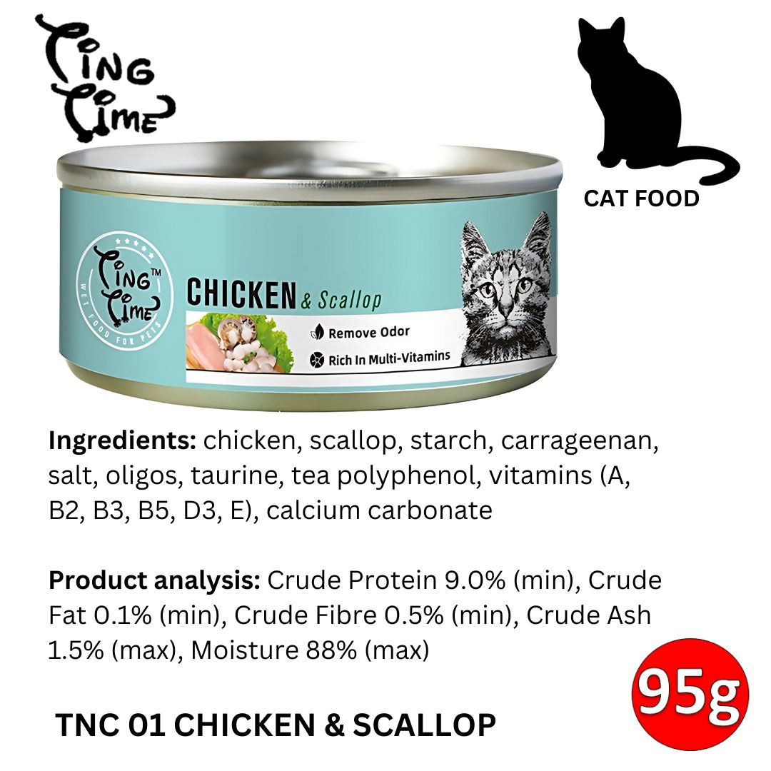 Ting Time Cat Canned Food 95g