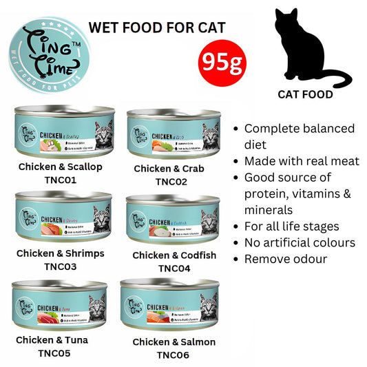 Ting Time Cat Canned Food 95g