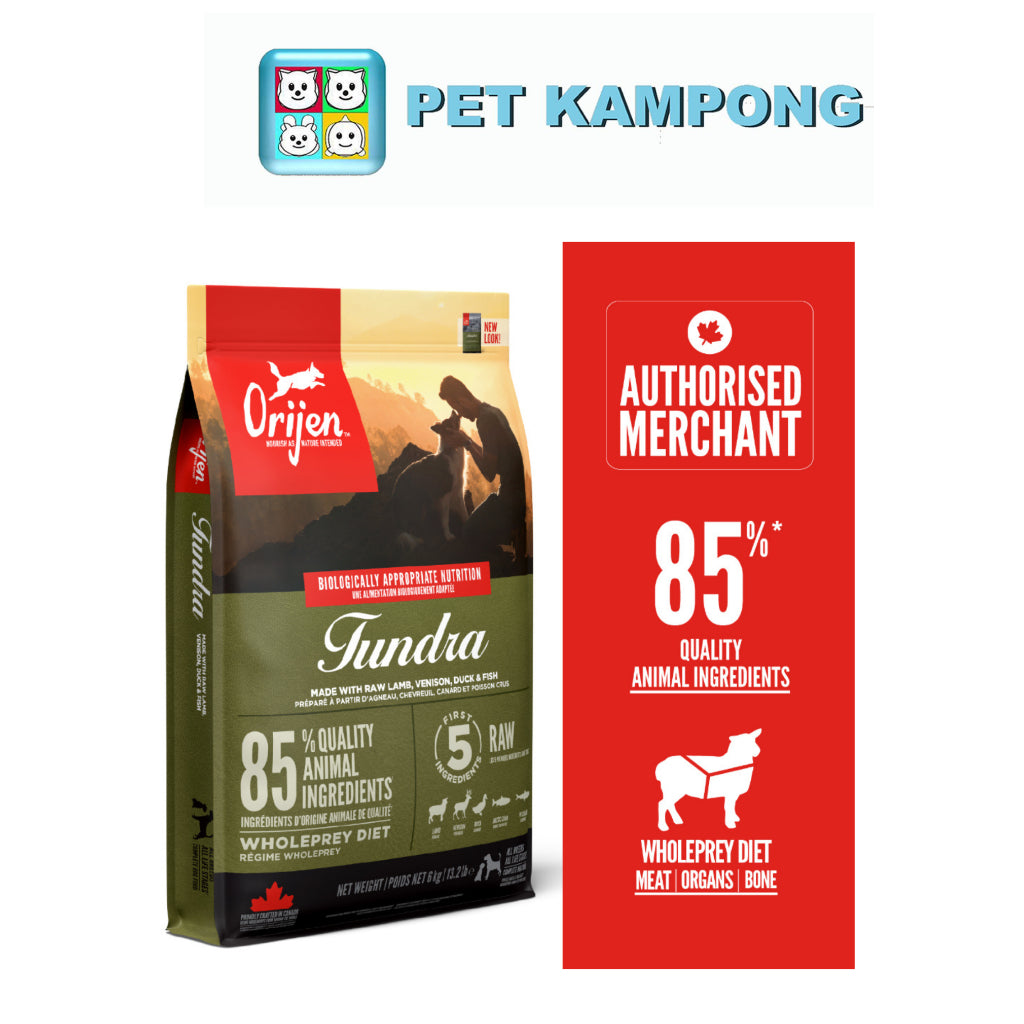 Orijen Dog Tundra 11.4kg BUY 1 GET 1 FREE