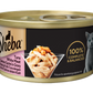Sheba Tuna White Meat with Salmon Surimi in Gravy [85g x 24]