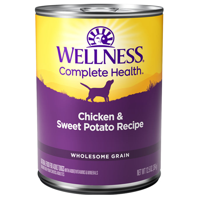 Wellness Dog Complete Health Pate Chicken & Sweet Potato 354g