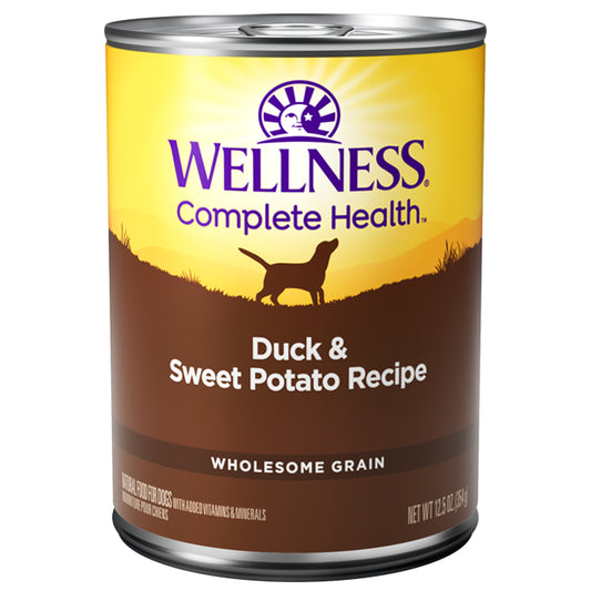Wellness Dog Complete Health Pate Duck & Sweet Potato 354g