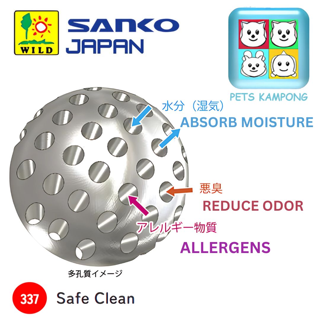 Marukan Deodorant Toilet Sand for Hamster 1.5kg (MR967)