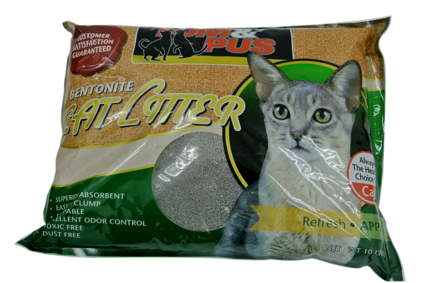 Nurture Pro Bentonite Cat Litter - Apple 10 L