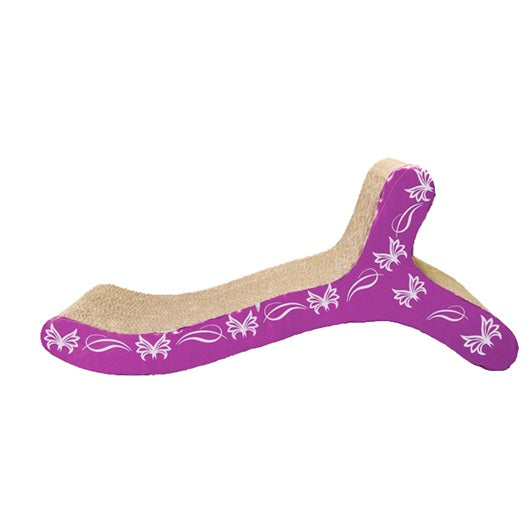 Catit 52419-Cat Scratcher with Catnip - Butterfly - Chaise