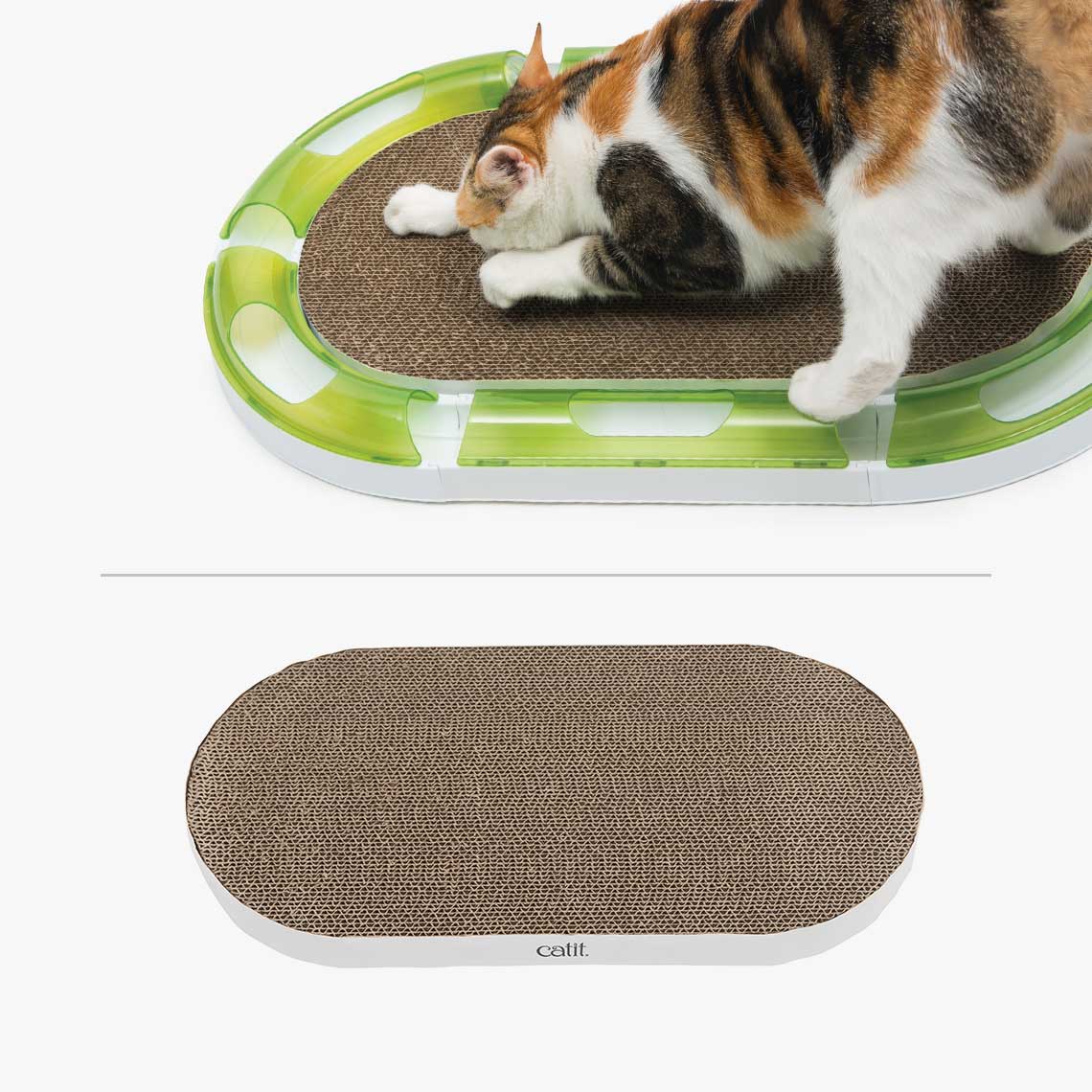 Catit 43170 Senses 2.0 Oval Scratcher