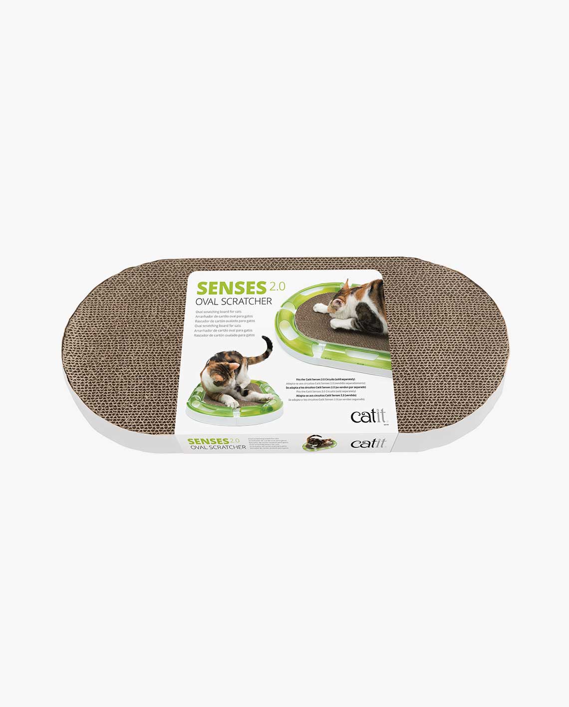 Catit 43170 Senses 2.0 Oval Scratcher