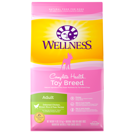 Wellness Complete Health Toy Breed - Available in 4lbs
