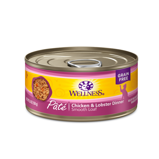 Wellness Cat Canned Complete Health™ Pâté Chicken & Lobster 5.5oz