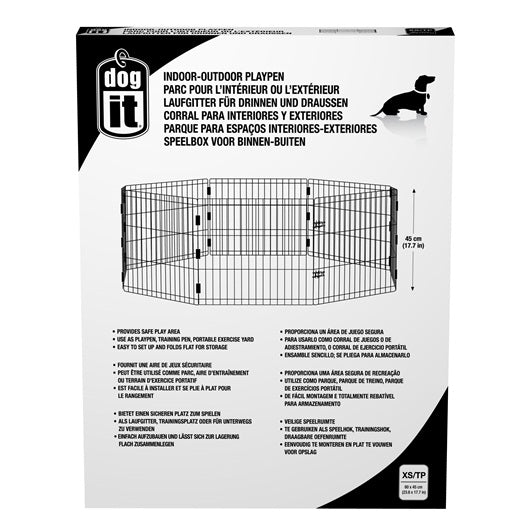 Dogit Indoor/Outdoor Playpen - Available in XS, S, M & L