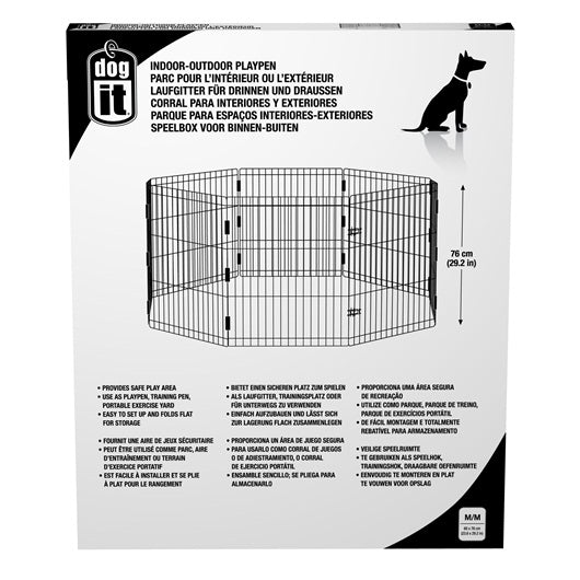 Dogit Indoor/Outdoor Playpen 4 Sizes